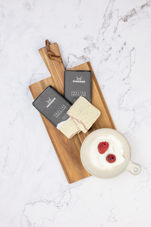 Cuvee-Schokolade Joghurt & Himbeere  Cuvee-Schokolade Joghurt & Himbeere