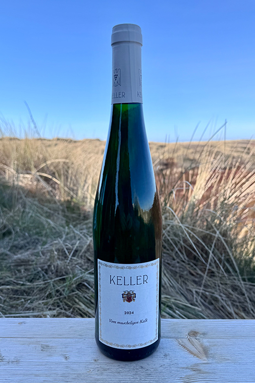 2024 Klaus Keller "vom muscheligen Kalk" only Sansibar 0,75l  2024 Klaus Keller "vom muscheligen Kalk" only Sansibar 0,75l