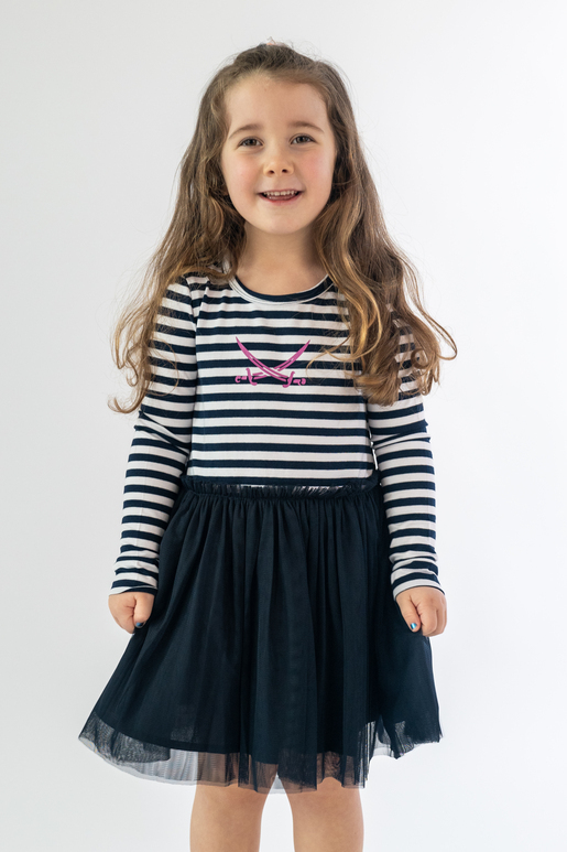 Kleid Modell Tulle, navy, 116/122 Kleid Modell Tulle, navy, 116/122