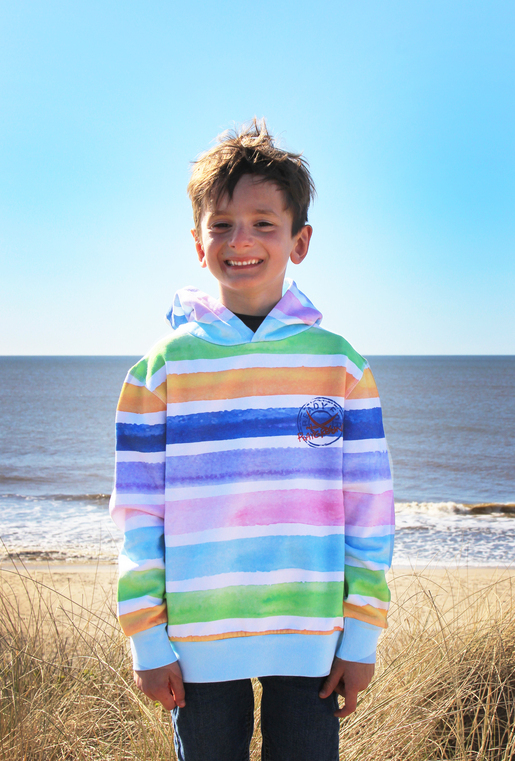 Hoody Modell Striped, multicolored, 152/158 Hoody Modell Striped, multicolored, 152/158