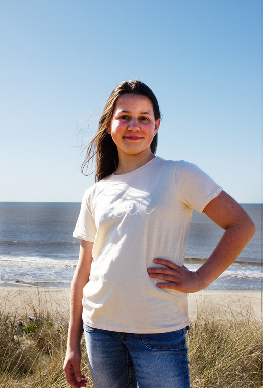 T-Shirt Modell Moin, sand, 152/158 T-Shirt Modell Moin, sand, 152/158