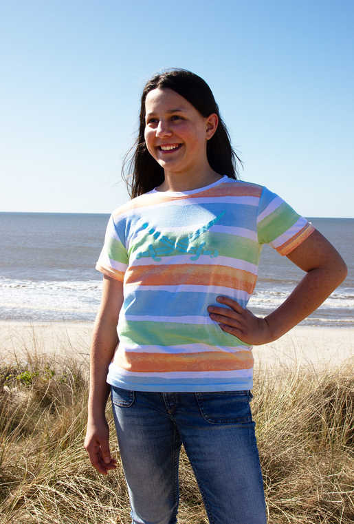 T-Shirt Modell Striped, green multi, 152/158 T-Shirt Modell Striped, green multi, 152/158