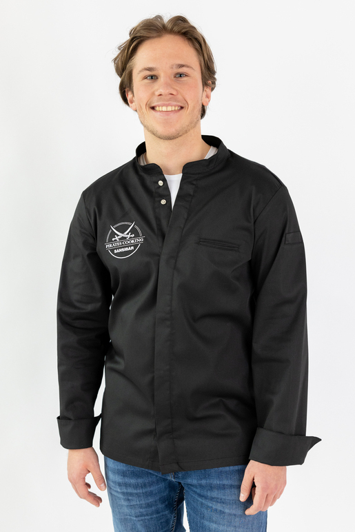 Kochjacke Modell Pirates Cooking, black, 4XL Kochjacke Modell Pirates Cooking, black, 4XL