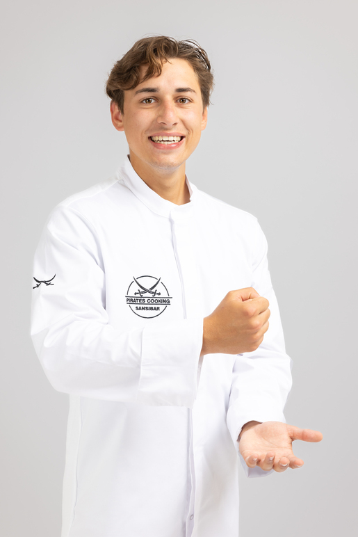 Kochjacke Modell Pirates Cooking, white, 4XL Kochjacke Modell Pirates Cooking, white, 4XL