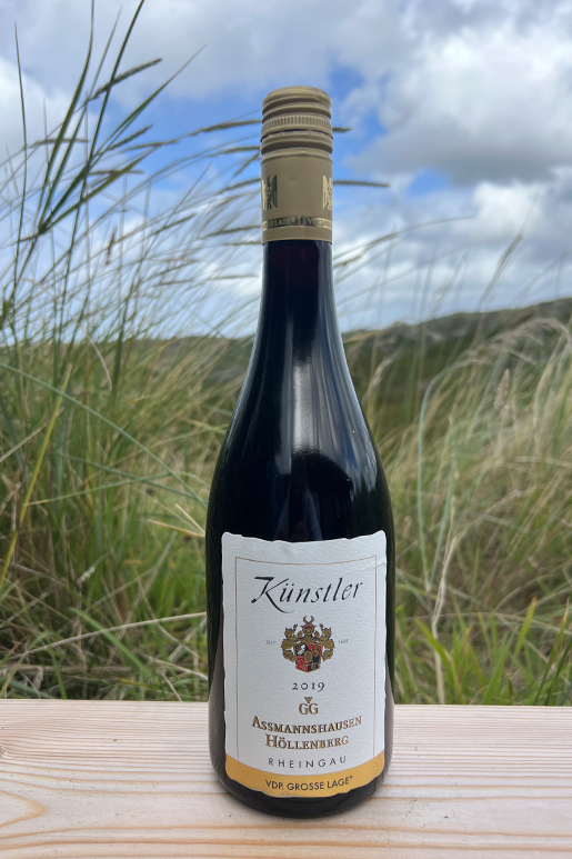 2019 Künstler Höllenberg Spätbur. 0,75l  2019 Künstler Höllenberg Spätbur. 0,75l