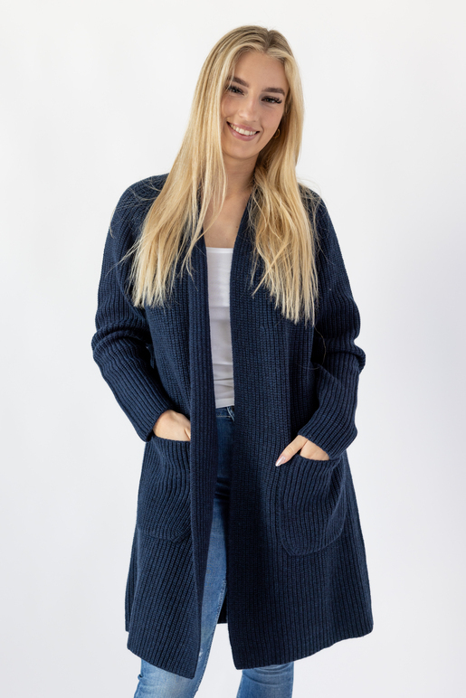 Kaschmir-Mantel Modell Ida, navy, XS Kaschmir-Mantel Modell Ida, navy, XS