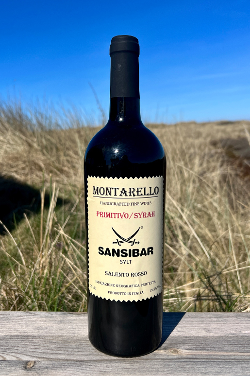 2022 Montarello IGP L'Antesi Primitivo/Syrah "only Sansibar" 0,75l 2022 Montarello IGP L'Antesi Primitivo/Syrah "only Sansibar" 0,75l