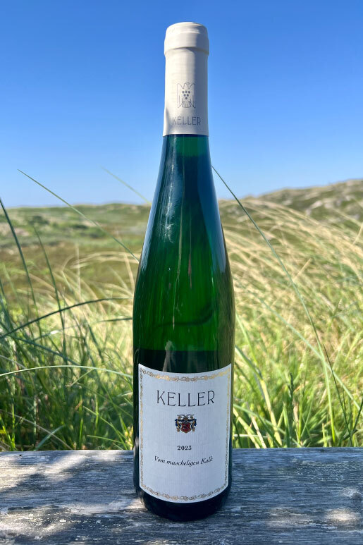 2023 Klaus Keller "vom muscheligen Kalk" only Sansibar 0,75l  2023 Klaus Keller "vom muscheligen Kalk" only Sansibar 0,75l