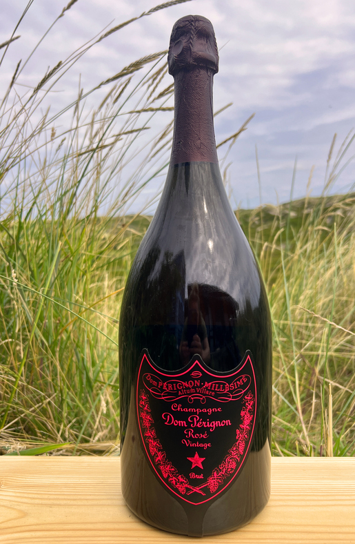 2008er Dom Pérignon Rosé Luminos Label Magnum  2008er Dom Pérignon Rosé Luminos Label Magnum
