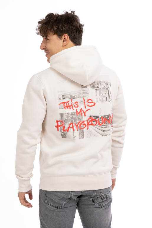 Herren Hoody Mod. PLAYGROUND , SAND, XXS Herren Hoody Mod. PLAYGROUND , SAND, XXS