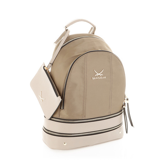 SB-1276-037 Backpack , TAUPE, ONE SIZE SB-1276-037 Backpack , TAUPE, ONE SIZE