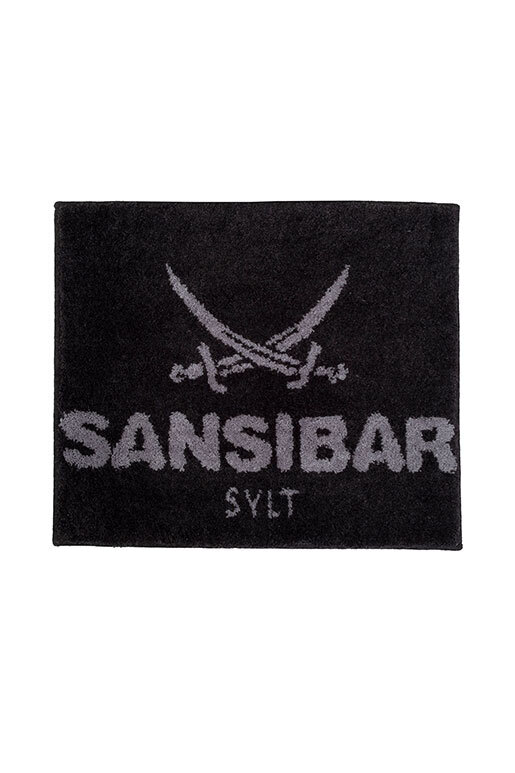 Sansibar Badteppich 55x65cm, anthra/silber Sansibar Badteppich 55x65cm, anthra/silber