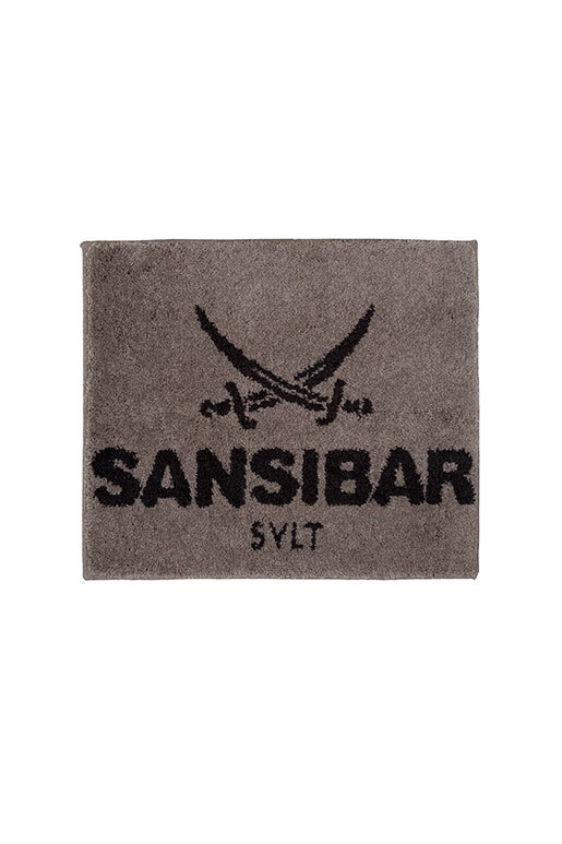 Sansibar Badteppich 55x65cm, taupe/anthra Sansibar Badteppich 55x65cm, taupe/anthra
