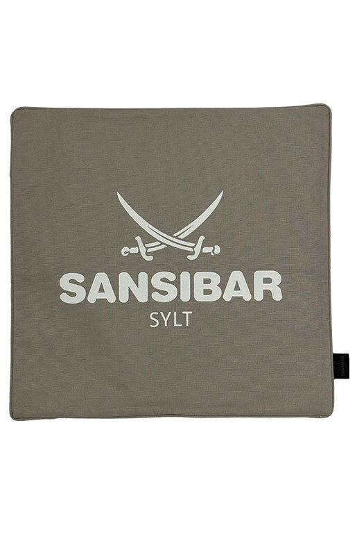 Sansibar Kissenhülle 45x45cm, simply taupe/offwhite Sansibar Kissenhülle 45x45cm, simply taupe/offwhite