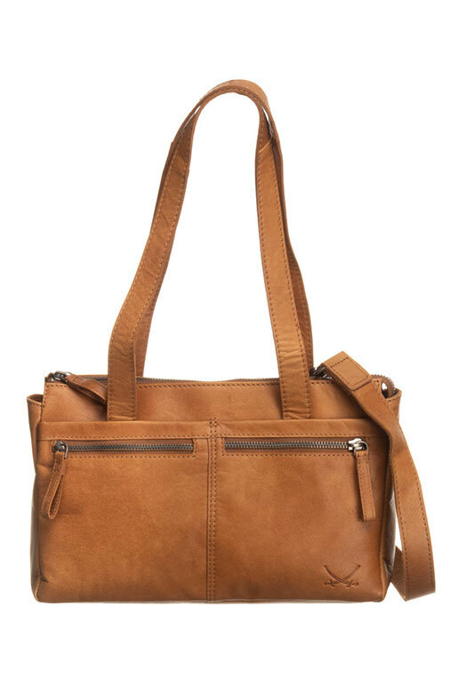 Sansibar Zip Bag - SB-2523, cognac Sansibar Zip Bag - SB-2523, cognac