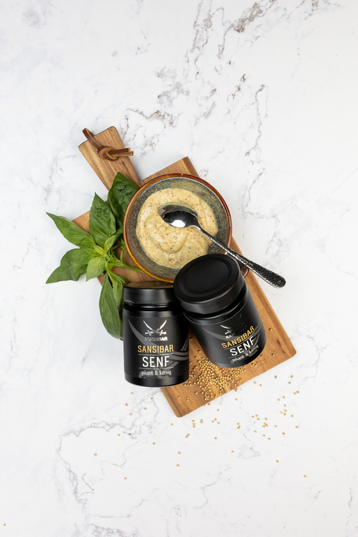 Sansibar Senf - pikant & körnig Sansibar Senf - pikant & körnig