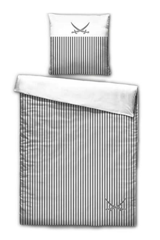 Satin Bettwäsche Lighthouse 155x220cm, anthrazit Satin Bettwäsche Lighthouse 155x220cm, anthrazit