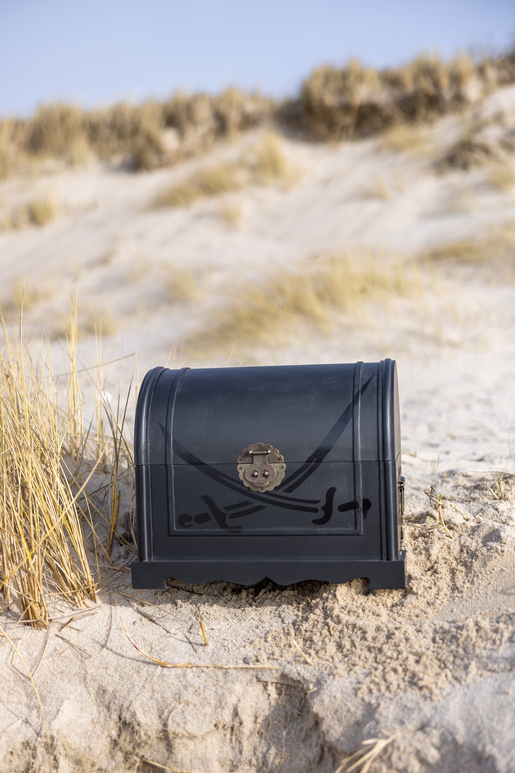 Sansibar's Schatztruhe, schwarz, groß Sansibar's Schatztruhe, schwarz, groß