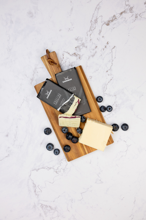 Cuvee-Schokolade Blaubeere & Cheesecake  Cuvee-Schokolade Blaubeere & Cheesecake