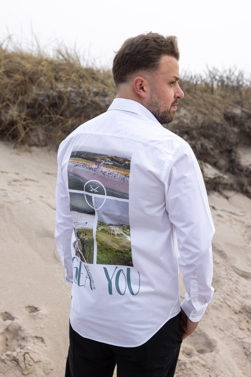 Hemd Modell Sea, white, S Hemd Modell Sea, white, S