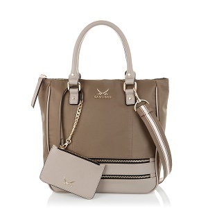 Shopper Bag - SB-1275-037, taupe, one size Shopper Bag - SB-1275-037, taupe, one size