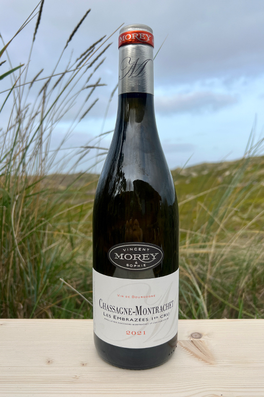 2021 Vincent et Sophie Morey Chassagne Montrachet 1er Cru Les Embrazées 0,75Ltr 2021 Vincent et Sophie Morey Chassagne Montrachet 1er Cru Les Embrazées 0,75Ltr