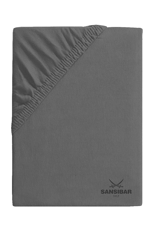 Jersey Spannbettuch 180/200X200cm, anthrazit Jersey Spannbettuch 180/200X200cm, anthrazit