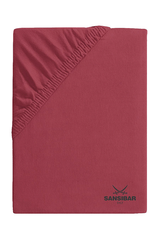 Jersey Spannbettuch 90/100x190/200cm, bordeaux Jersey Spannbettuch 90/100x190/200cm, bordeaux