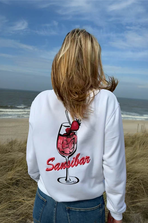 Sweater Modell Erdbeerbowle, white, XXS Sweater Modell Erdbeerbowle, white, XXS