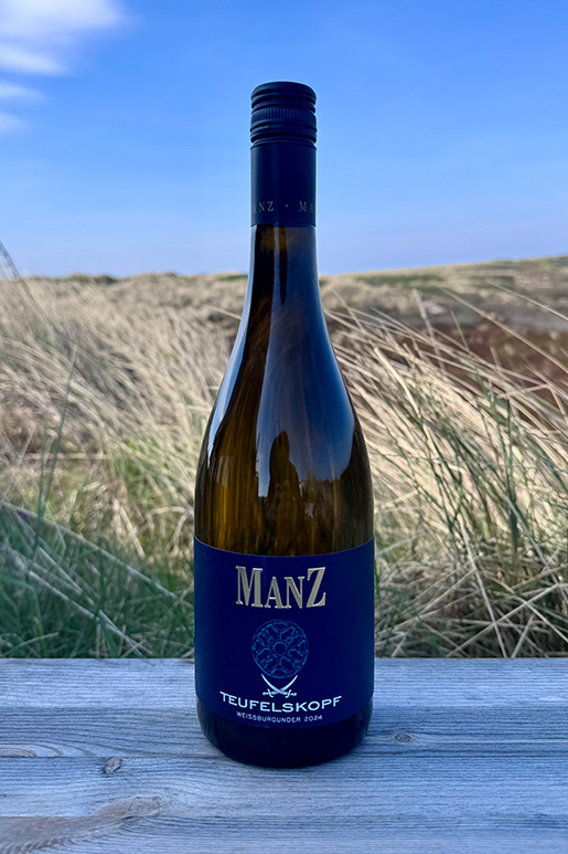 2024er Manz “Teufelskopf” Weißburgunder Only Sansibar  2024er Manz “Teufelskopf” Weißburgunder Only Sansibar
