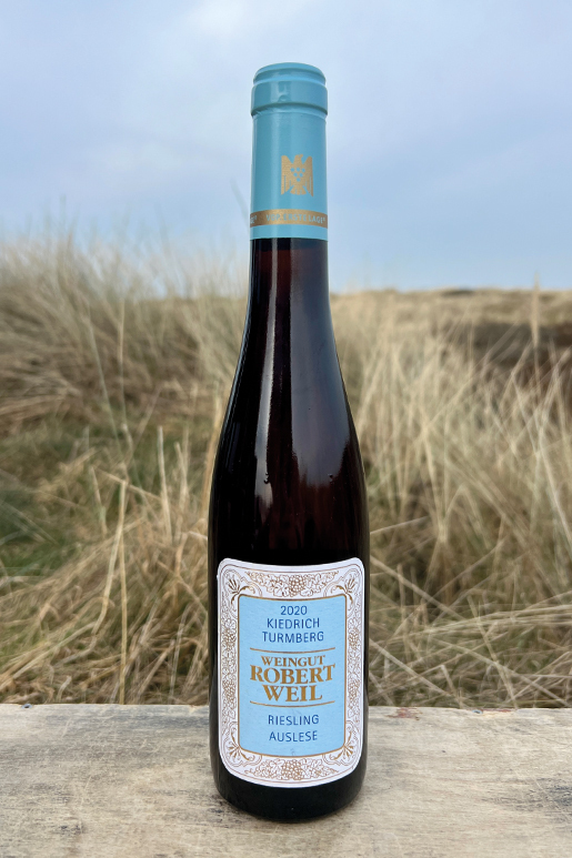 2020er Robert Weil Kiedrich Turmberg Riesling Auslese 0,375l 2020er Robert Weil Kiedrich Turmberg Riesling Auslese 0,375l