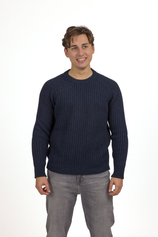 Kaschmir Pullover Modell Vittore, dark navy, 3XL Kaschmir Pullover Modell Vittore, dark navy, 3XL