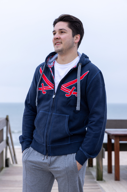 Ziphoody Modell Neoprene, navy, M Ziphoody Modell Neoprene, navy, M