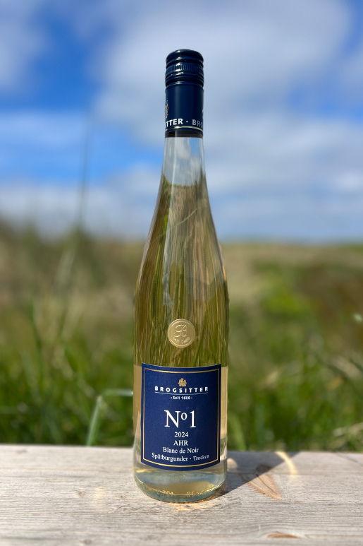 2024 Brogsitter No. 1 Spätburgunder Blanc de Noir trocken 0,75l  2024 Brogsitter No. 1 Spätburgunder Blanc de Noir trocken 0,75l