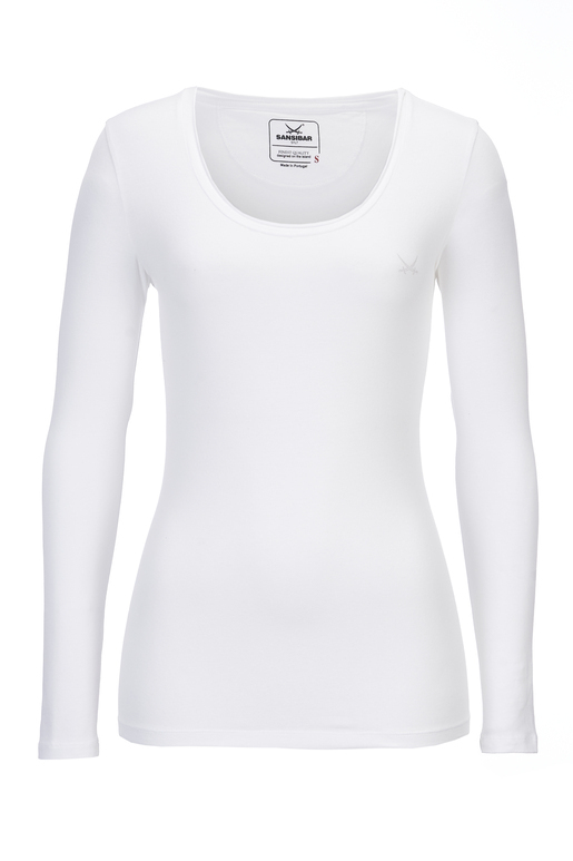 Longsleeve Stretch, white, XXS Longsleeve Stretch, white, XXS