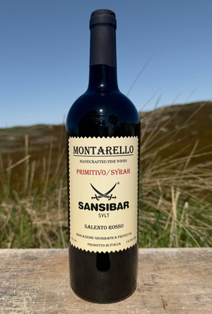 2024 Montarello IGP L'Antesi Primitivo/Syrah "only Sansibar" 0,75l 2024 Montarello IGP L'Antesi Primitivo/Syrah "only Sansibar" 0,75l