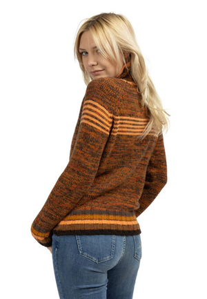 Kaschmir Turtleneck Multi, burned orange, M Kaschmir Turtleneck Multi, burned orange, M