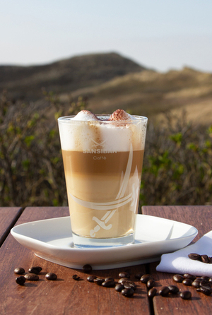 Sansibar Latte macchiato-Set Darboven Sansibar Latte macchiato-Set Darboven