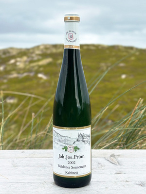 2002 Joh. Jos. Prüm Wehlener Sonnenuhr Riesling Kabinett 0,75l  2002 Joh. Jos. Prüm Wehlener Sonnenuhr Riesling Kabinett 0,75l