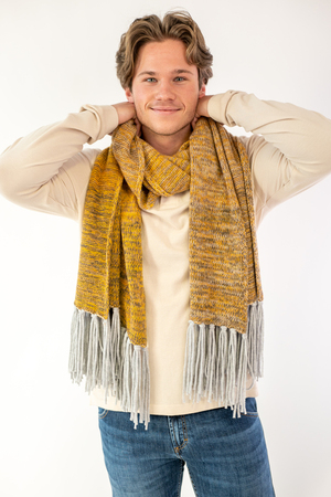 Kaschmir Fransenschal Multi Kaschmir Fransenschal Multi