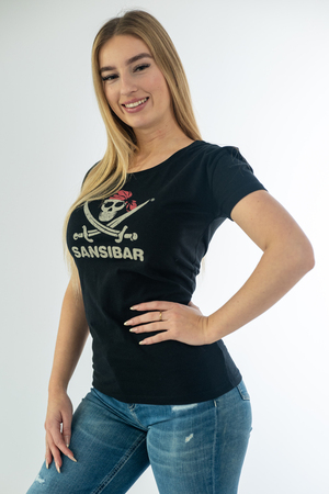 T-Shirt Modell Skull, black, 3XL T-Shirt Modell Skull, black, 3XL