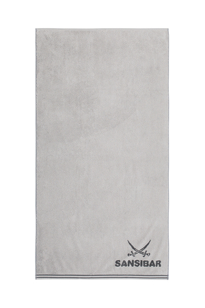 Sansibar Duschtuch Doubleface 80x150cm, silber/anthra Sansibar Duschtuch Doubleface 80x150cm, silber/anthra