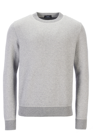 Kaschmir Pullover Modell Aurelio, offwhite, XS Kaschmir Pullover Modell Aurelio, offwhite, XS