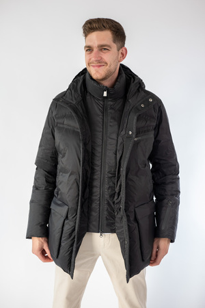 Daunenjacke Modell Herbert, black, 4XL Daunenjacke Modell Herbert, black, 4XL