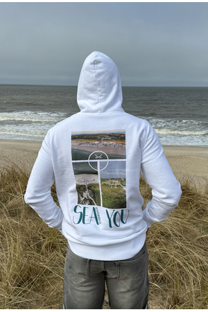 Hoody Modell Sea, white, 4XL Hoody Modell Sea, white, 4XL