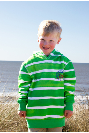 Hoody Modell Striped Hoody Modell Striped