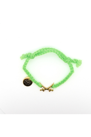 Flechtarmband Gold Sansibar Säbel Lara Flechtarmband Gold Sansibar Säbel Lara