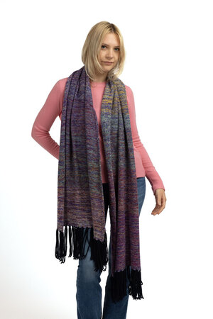 Kaschmir Fransenschal Multi Kaschmir Fransenschal Multi