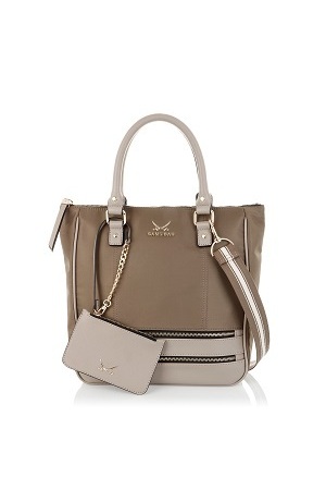 Shopper Bag - SB-1275-037, taupe, one size Shopper Bag - SB-1275-037, taupe, one size