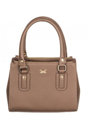Sansibar Top Handle Bag - SB-2712, cappuccino, one size Sansibar Top Handle Bag - SB-2712, cappuccino, one size